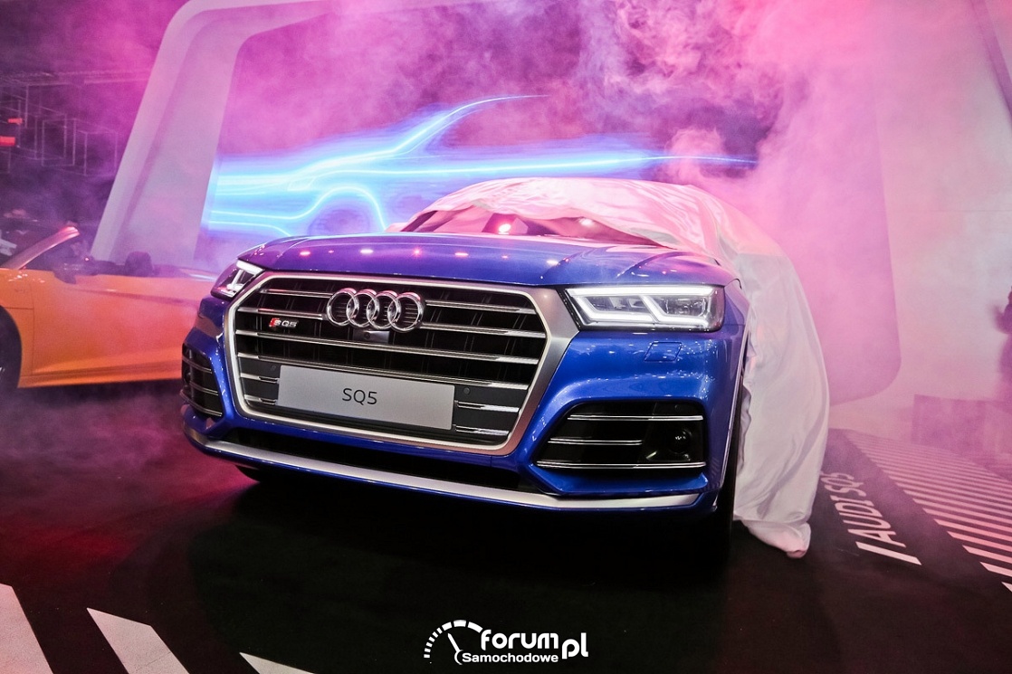 Premiera Audi SQ5, przód