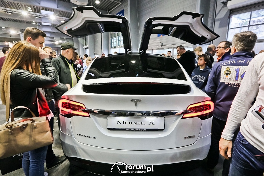 Tesla Model X, tył
