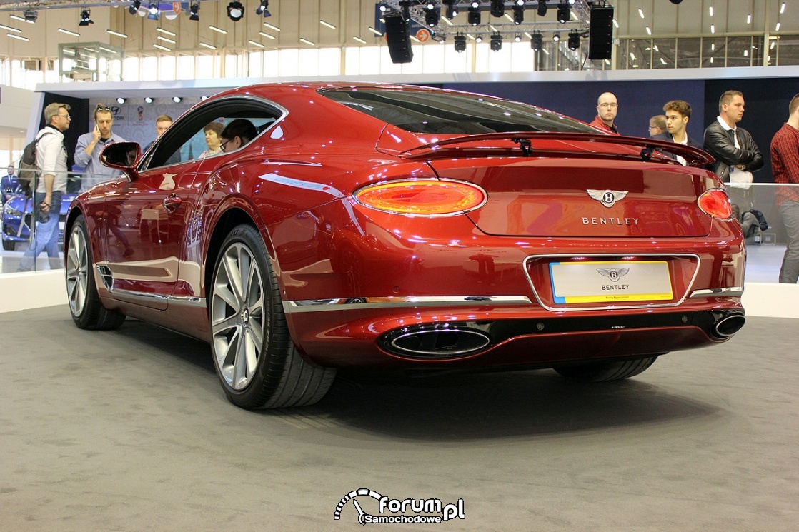 Bentley Continental GT, tył