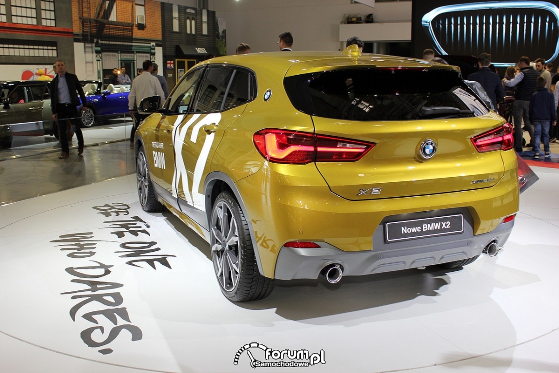 BMW X2, tył