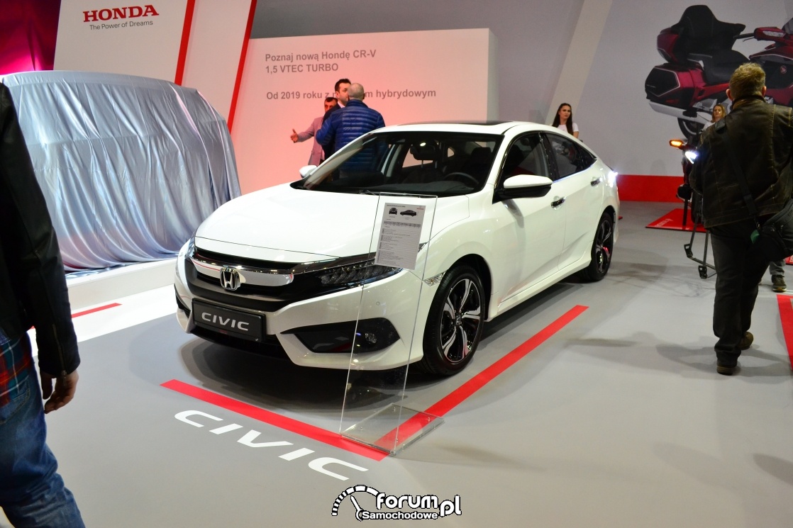 Honda Civic X zdjęcie Motor Show 2018 Poznań