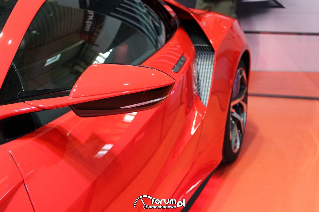 Honda NSX, lusterko z kierunkowskazem