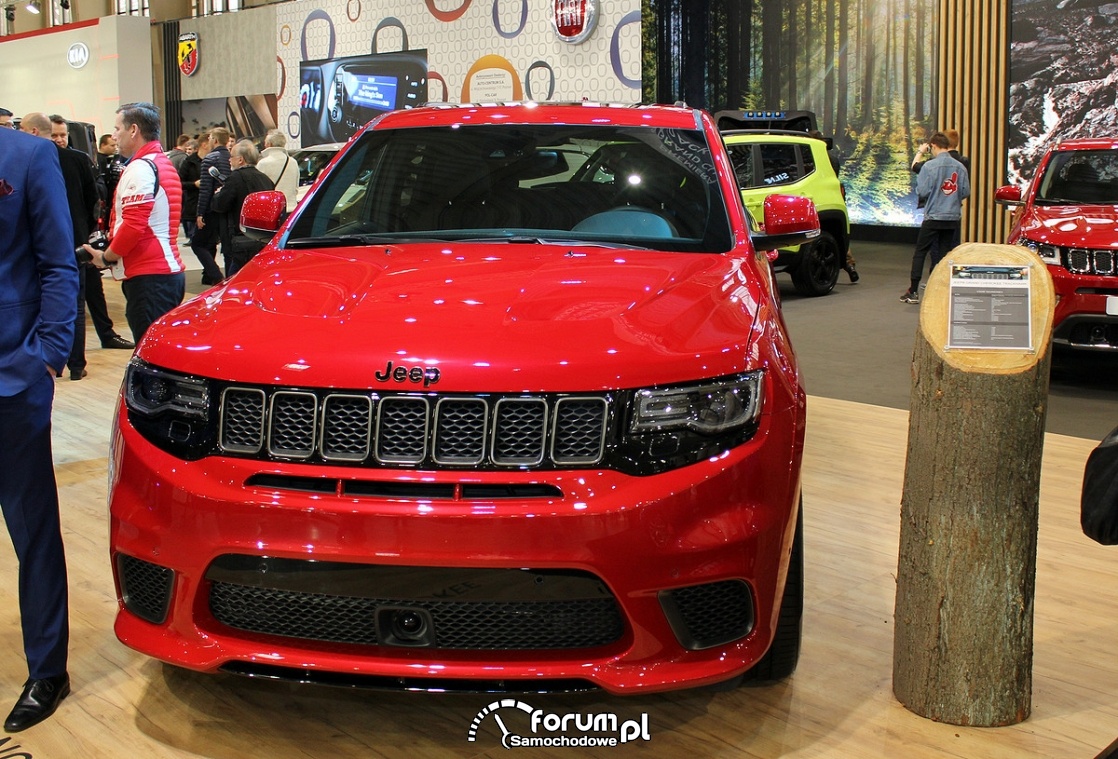 Jeep Grand Cherokee Trackhawk zdjęcie Motor Show 2018