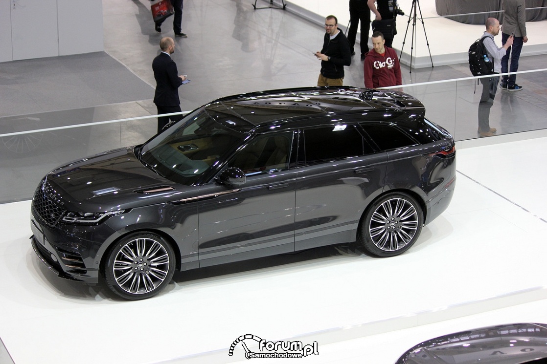 Range Rover Velar, widok z góry