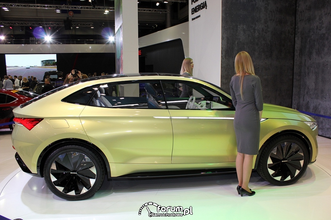 Skoda Vision E, bok prawy