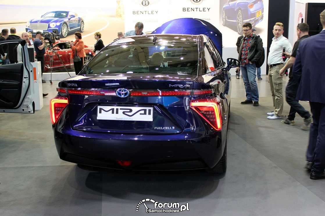 Toyota Mirai, Fuelcell, tył