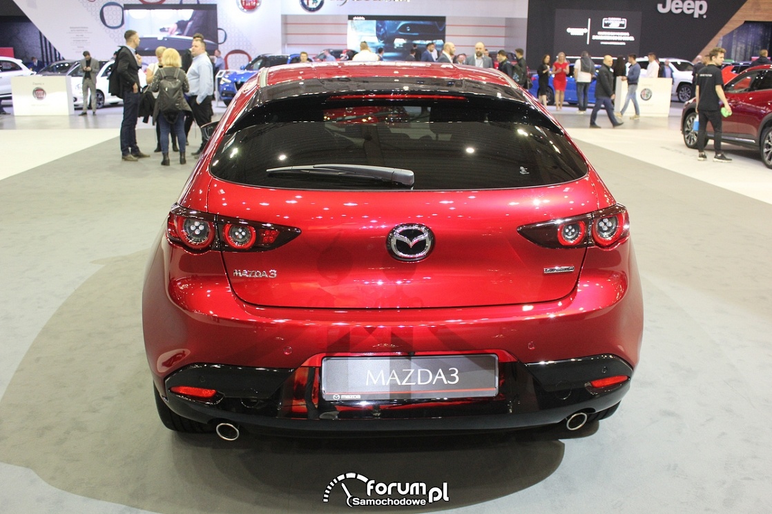 Mazda 3, tył