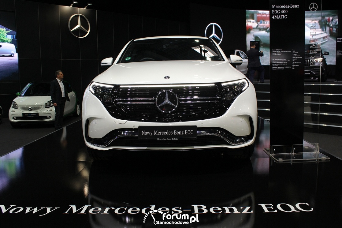 Mercedes-Benz EQC 400 4MATIC, przód