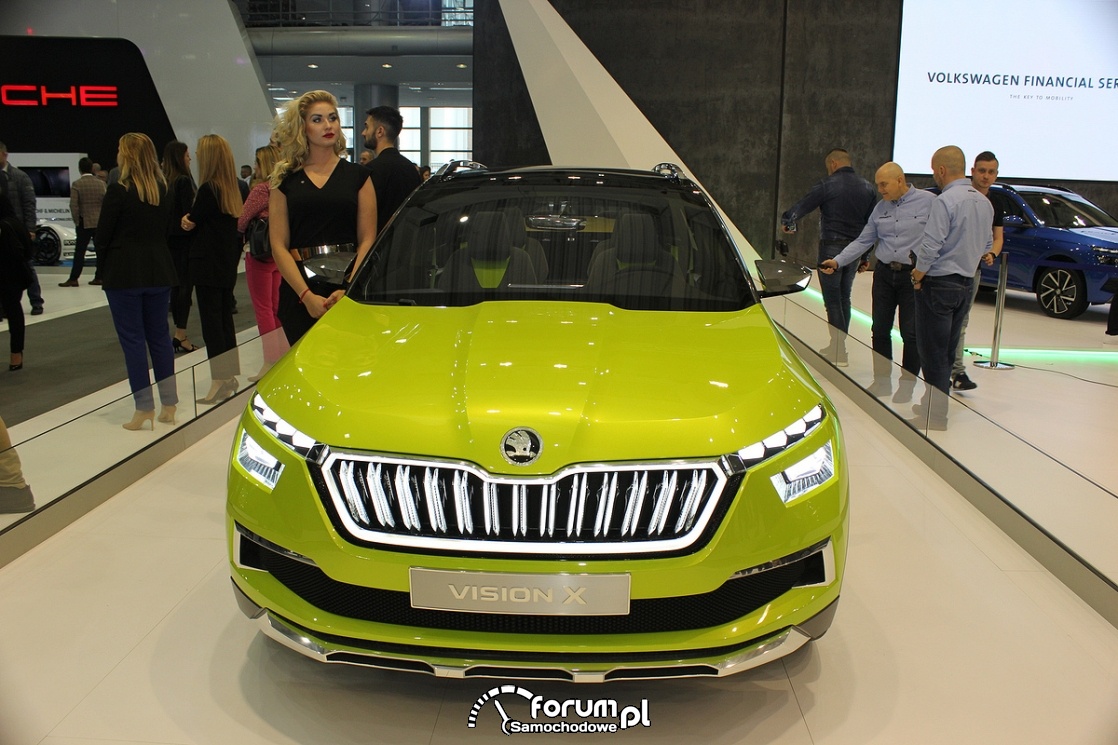 Skoda Vision X, przód
