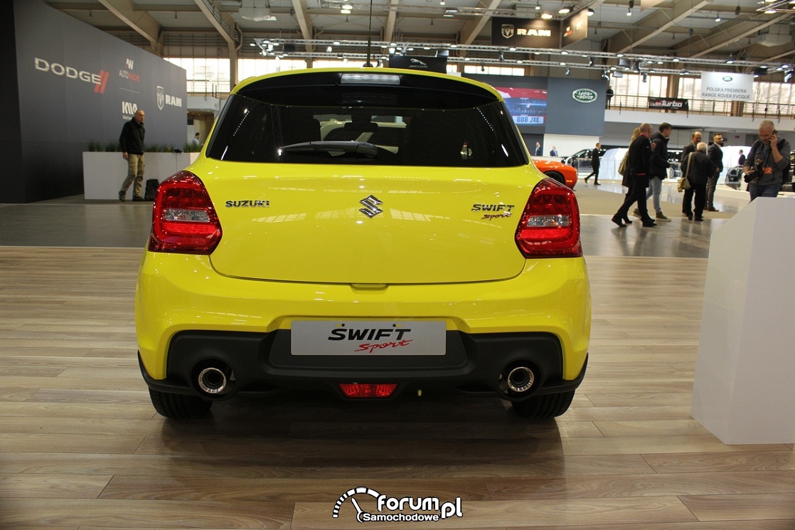 Suzuki Swift Sport, tył