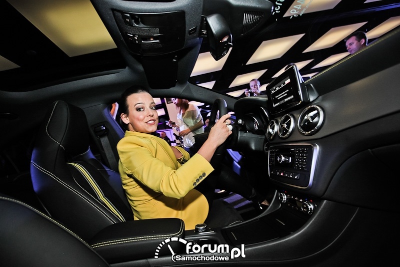 Anna Mucha, Mercedes-Benz nowa Klasa CLA