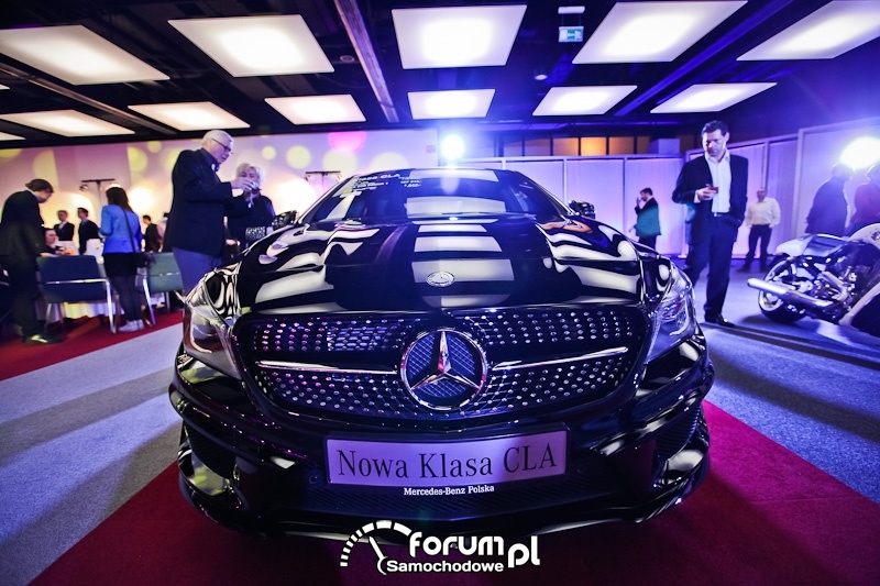 Mercedes-Benz nowa Klasa CLA, przód