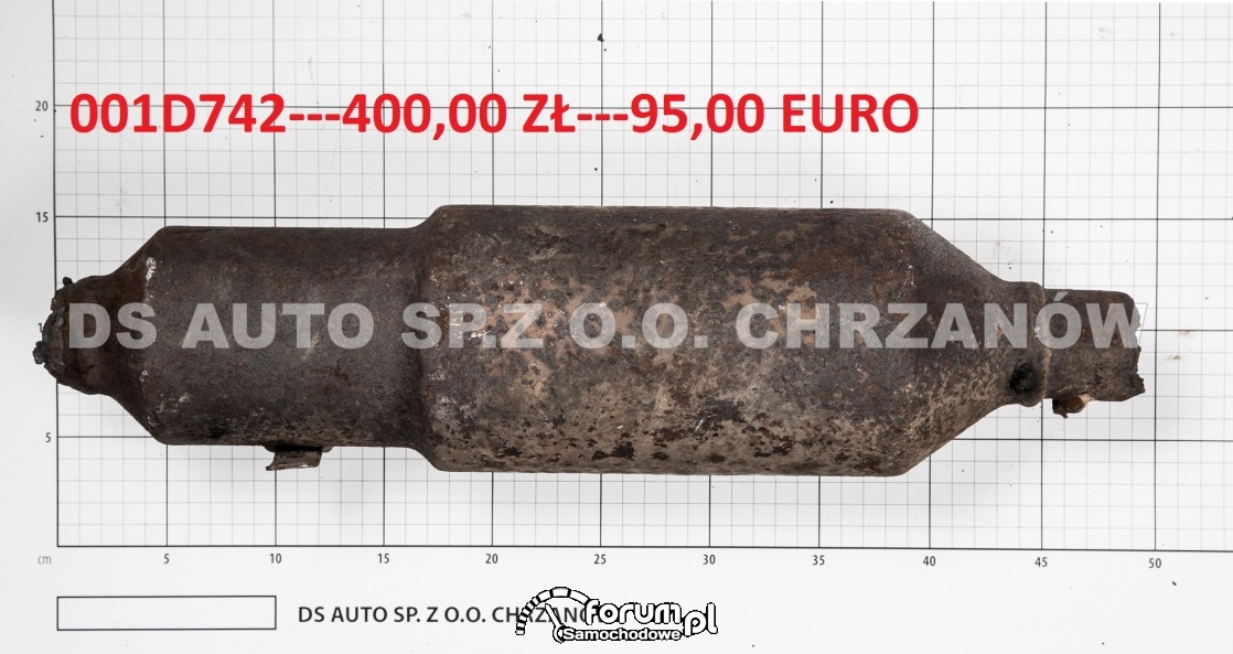 Cena za używany katalizator marki Peugeot
