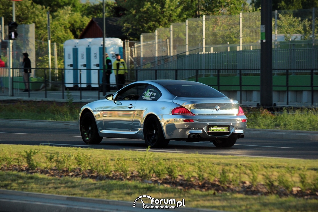 BMW Seria 6 E63 II coupe, Chrome, tył