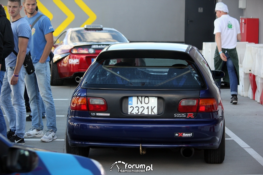 Honda Civic V, tył