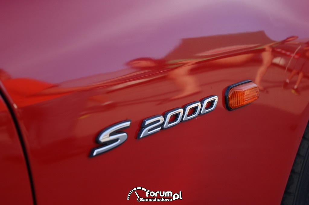 Honda S2000, znaczek