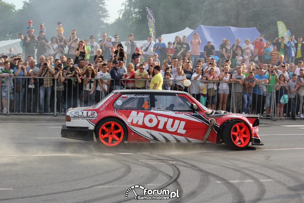 BMW E21 - Rekin, Samochód Marka Wartałowicza, drift