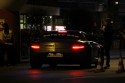 Mercedes-Benz SLS AMG, tył, nocne wyścigi