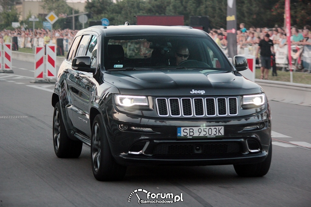 Jeep Grand Cherokee SRT zdjęcie Night Power GP 2014 Łomża