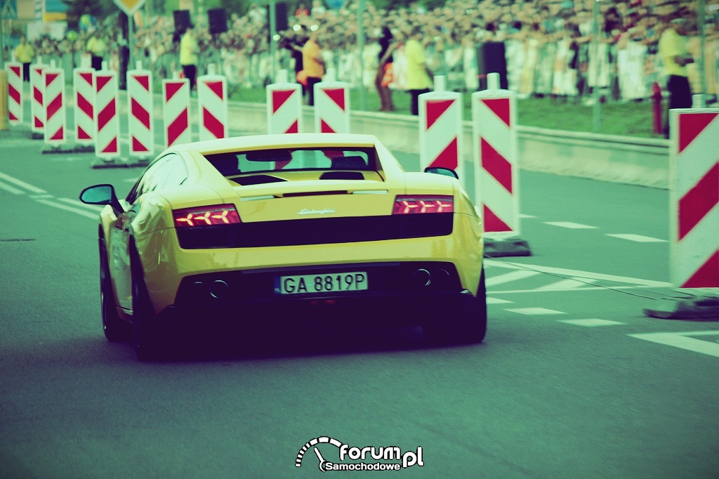 Lamborghini Gallardo, przyspieszenie