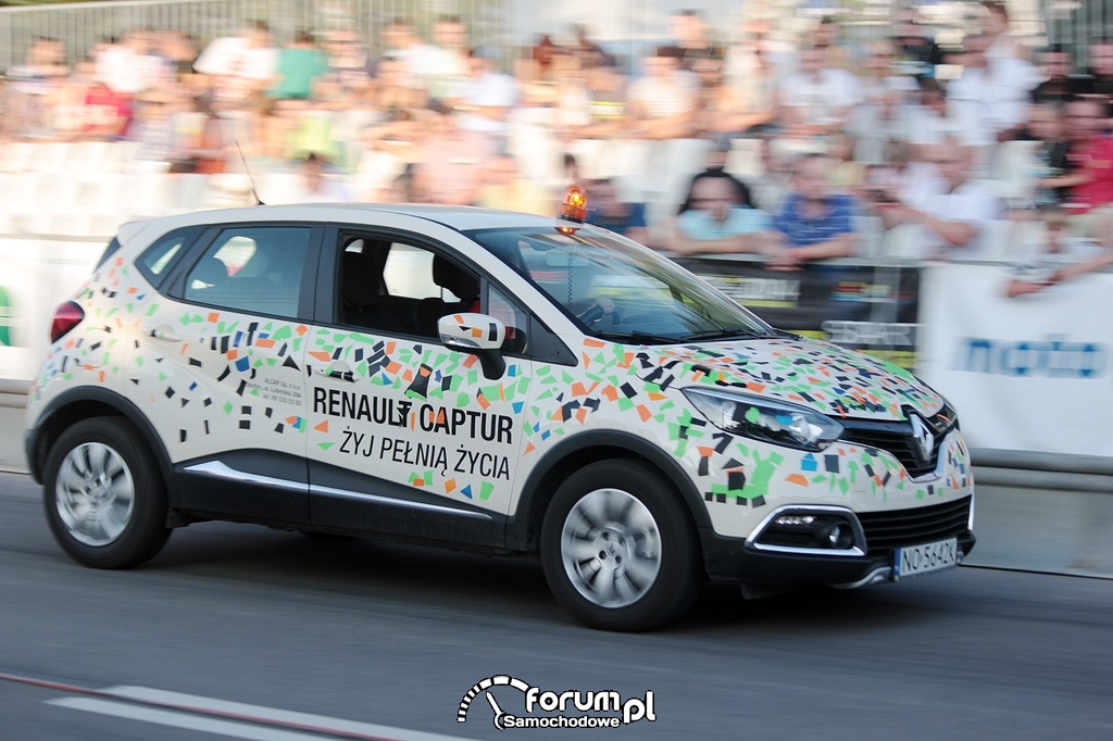 Renault Captur zdjęcie Night Power GP 2014 Łomża