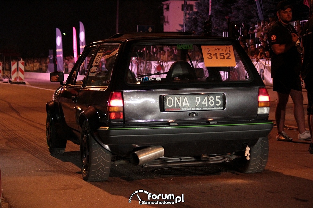 VW Polo, tył