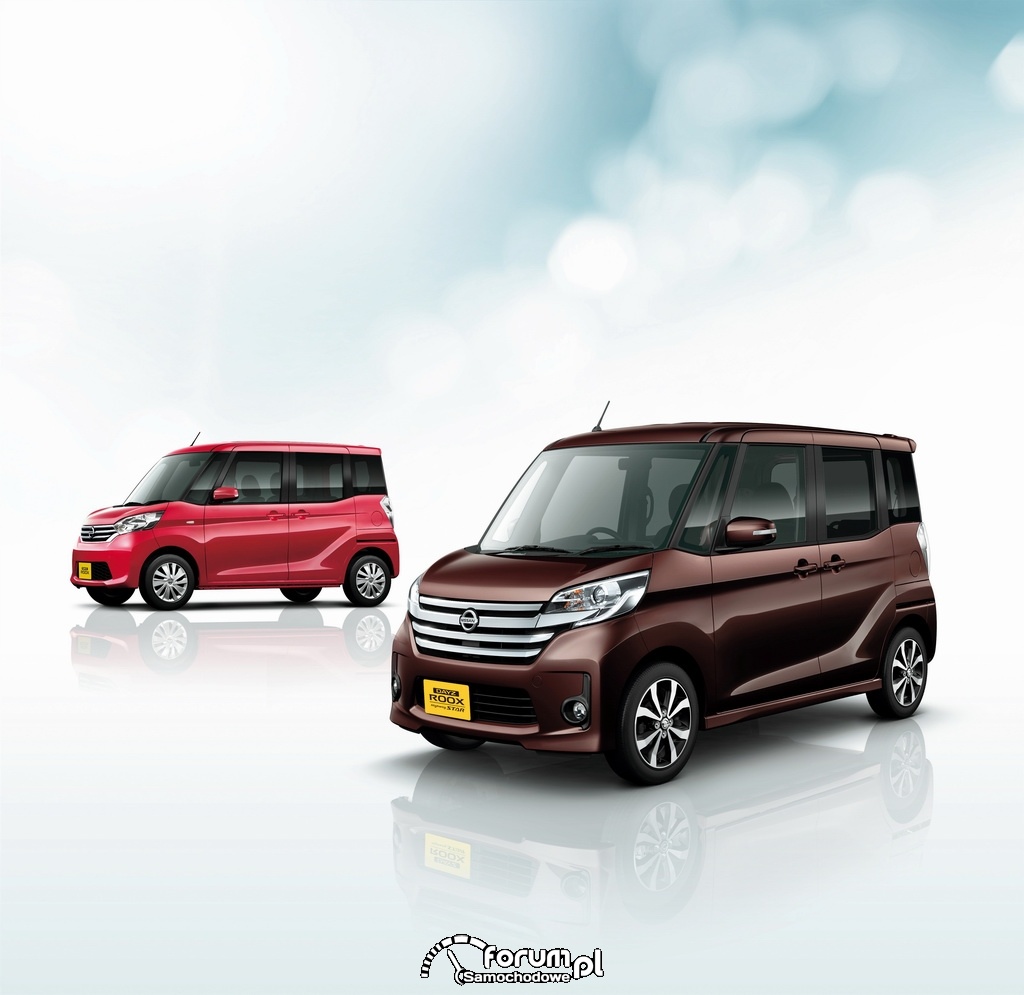 Nissan DAYZ ROOX - superwysokie kombi