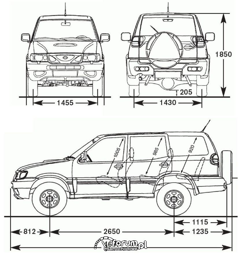 Чертеж mitsubishi rvr