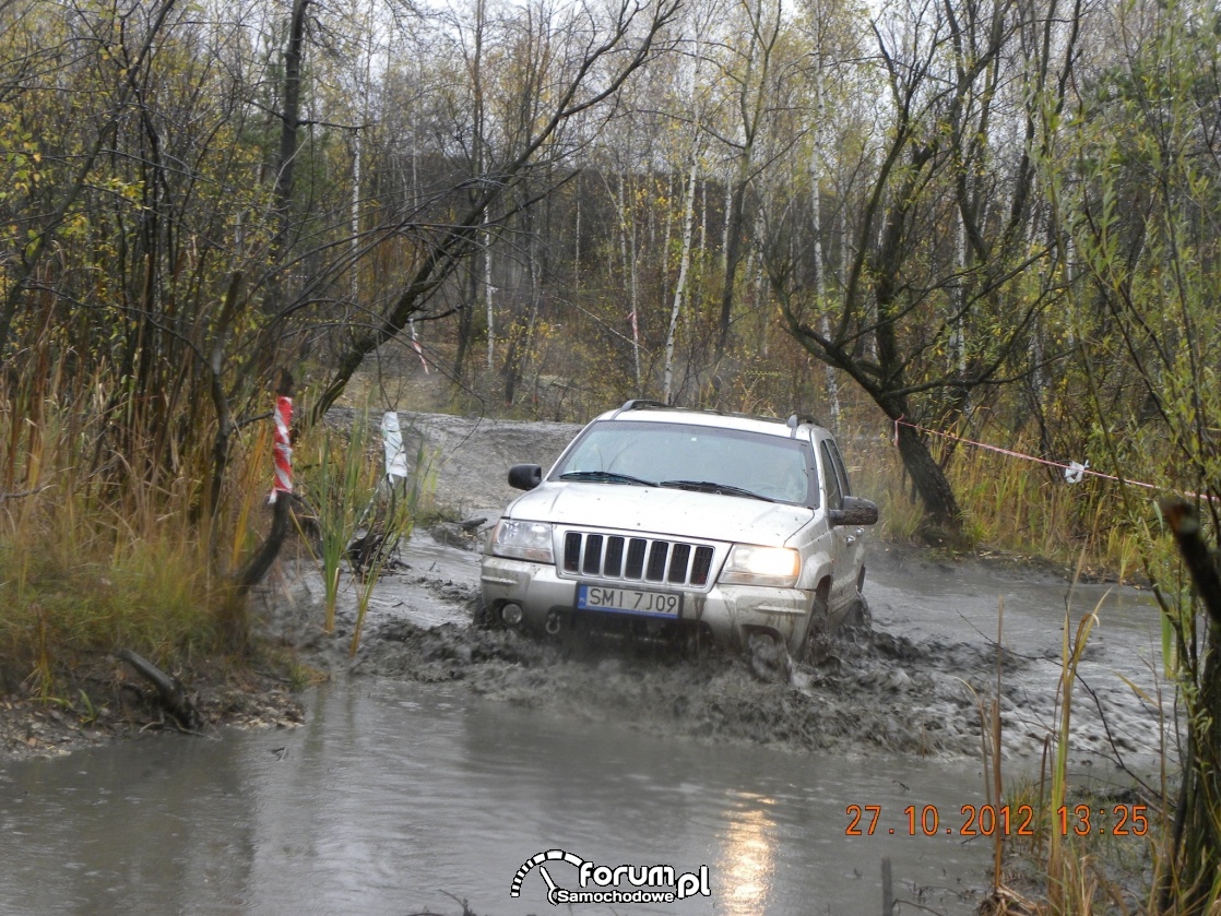 Jeep Grand Cherokee brodzenie w wodzie, Dla Sergiusza