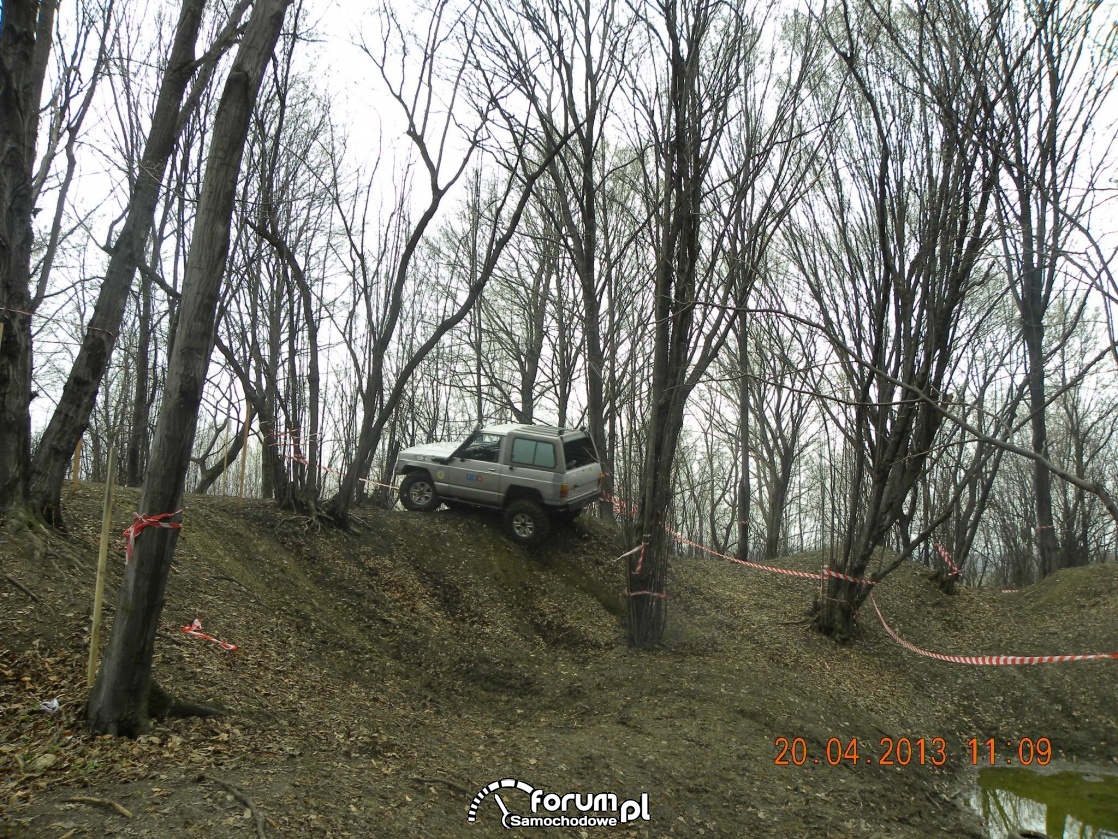 Na szlaku offroadowym w terenie