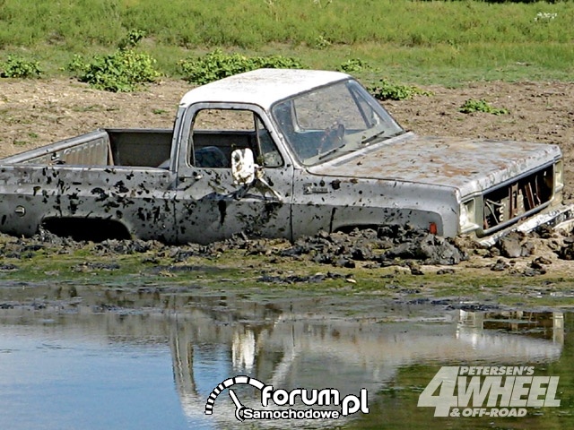 Off Road 4X4 Truck Whoops Ford Truck Water