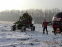 Świąteczny Off-road, jazda z bombkami