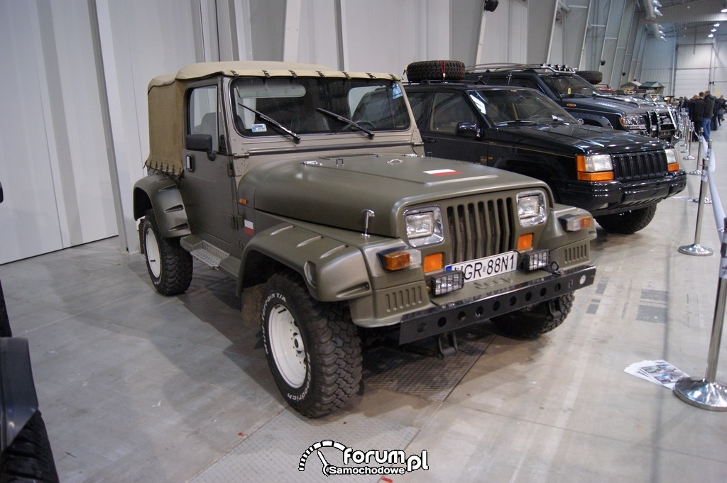 Jeep Wrangler, przód zdjęcie Offroad Show Poland