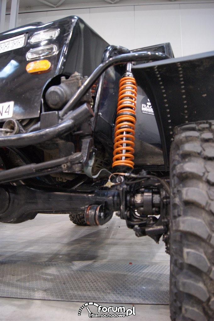 Samochód off-road JAWAN 2, zawieszenie