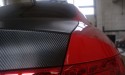 Audi Czerwony kolor + Carbon 3M