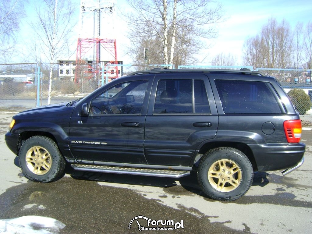 Jeep Grand Cherokee CZARNY MAT - ZMIANA KOLORU