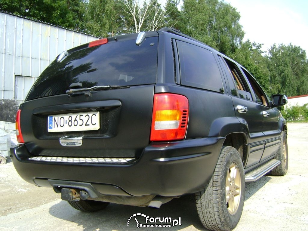 Jeep Grand Cherokee CZARNY MAT ZMIANA KOLORU zdjęcie