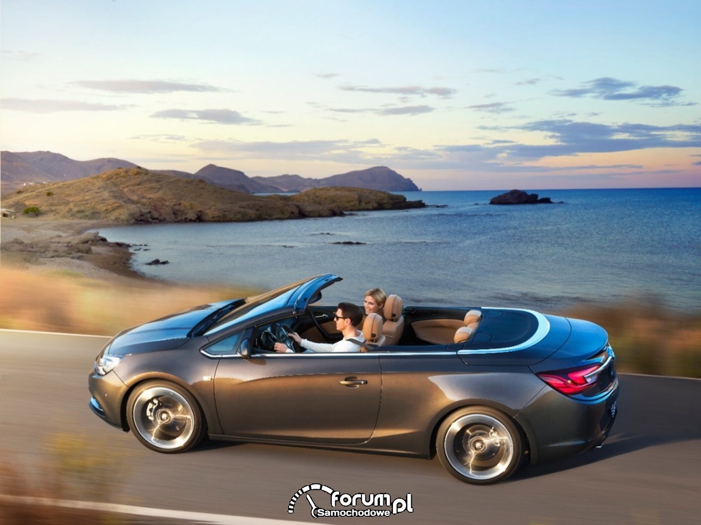 Opel Cascada - nowy kabriolet, atletyczny i uwodzicielski