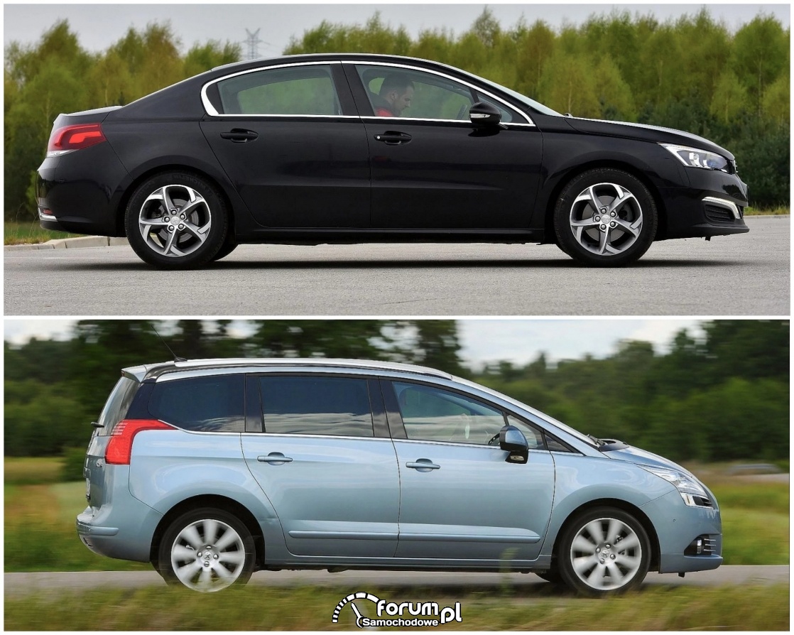 Peugeot 508 I vs 5008 I