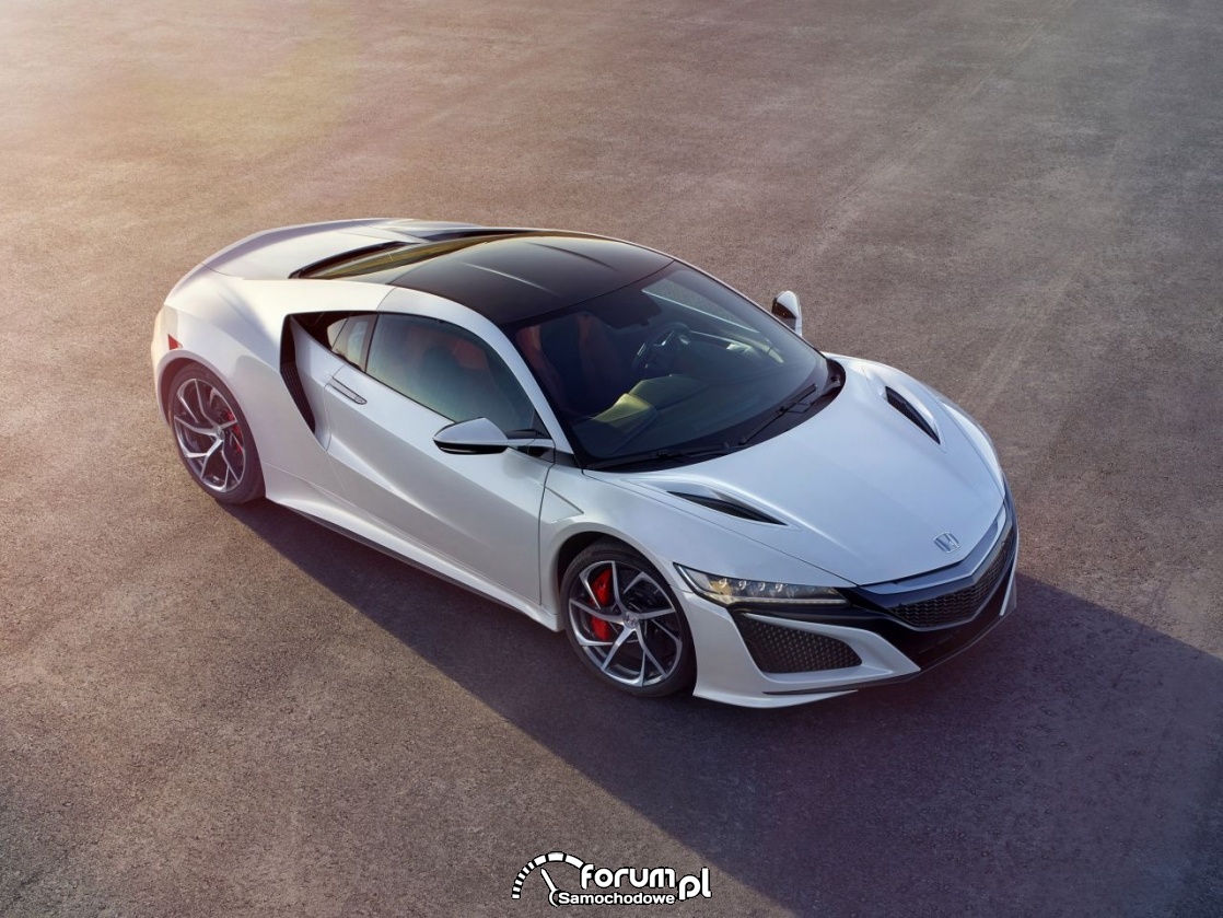 Honda NSX hybrid - 2,6 sek., 581 KM