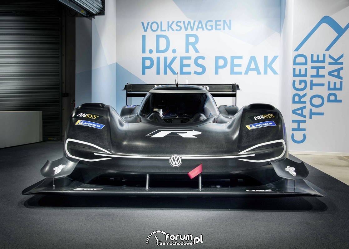 Volkswagen I.D. R Pikes Peak, przód