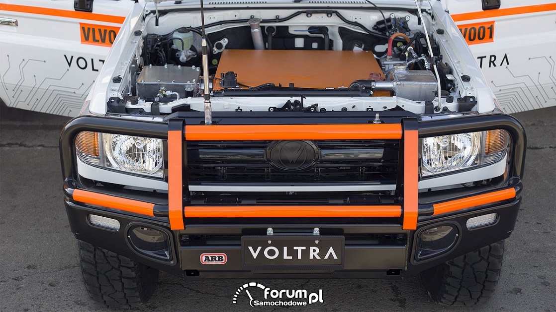 Voltra eCruiser - Elektryczny Land Cruiser, komora silnika