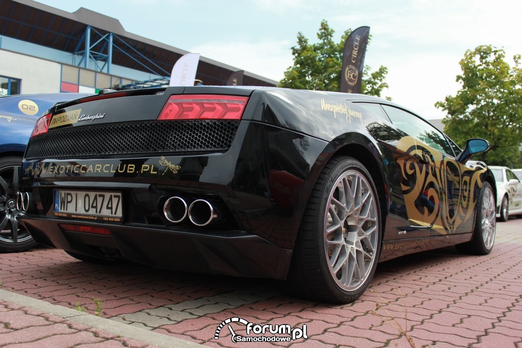 Lamborghini Gallardo, tył
