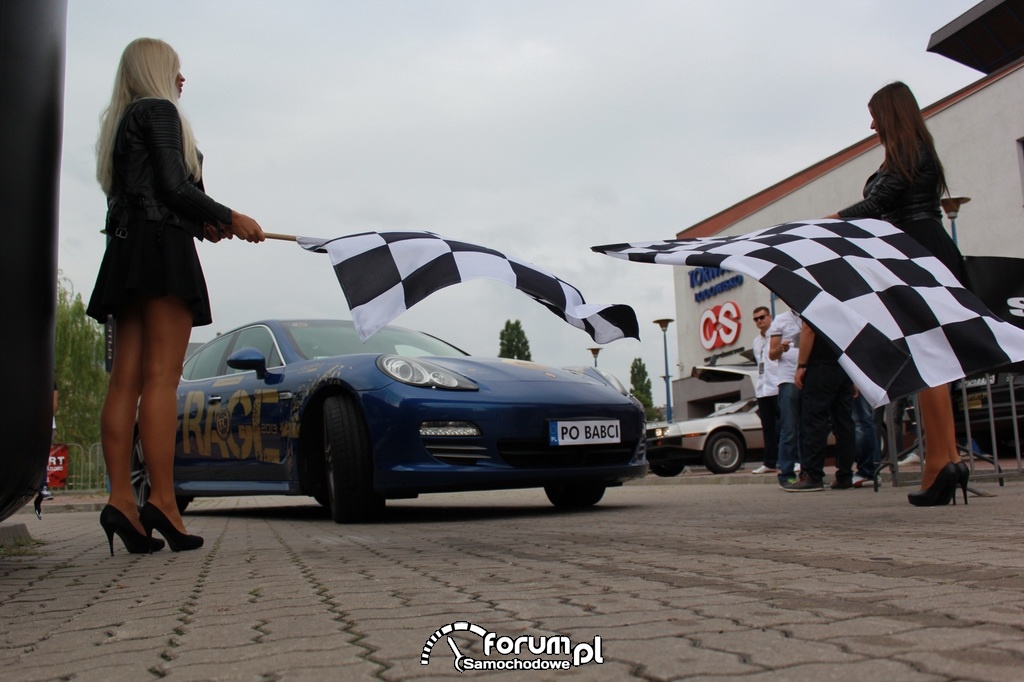 Porsche Panamera 4S, PO BABCI - start