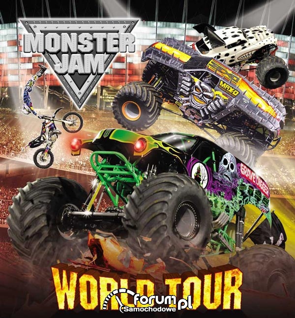 Monster Jam w Warszawie 7.06.2014 na Stadionie Narodowym