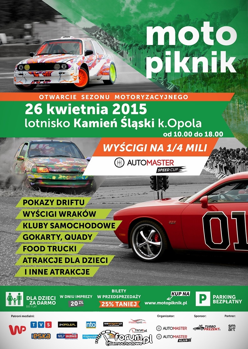 Moto Piknik 2015 - Kamień Śląski