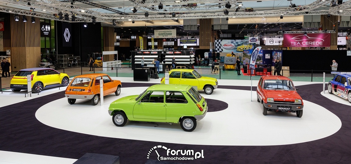 Renault świętuje 50-lecie modelu Renault 5 na  salonie Retromobile