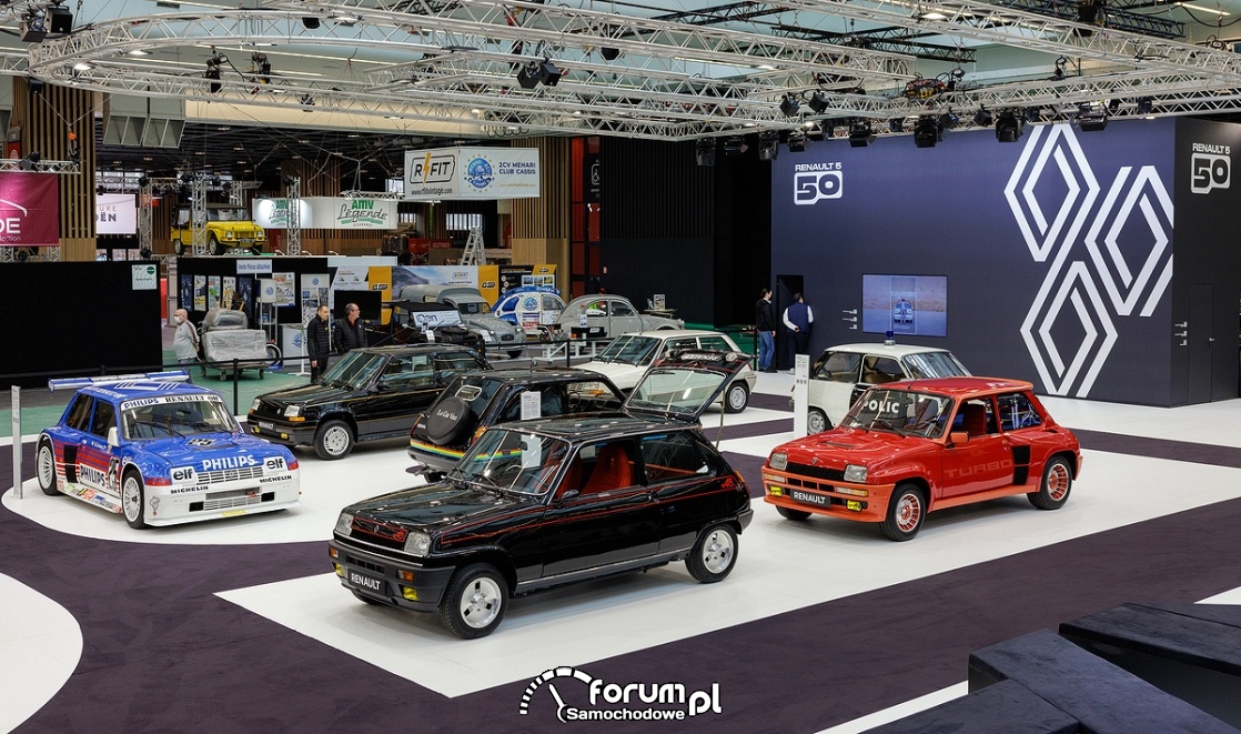 50-lecie modelu Renault 5 na salonie Retromobile, 4