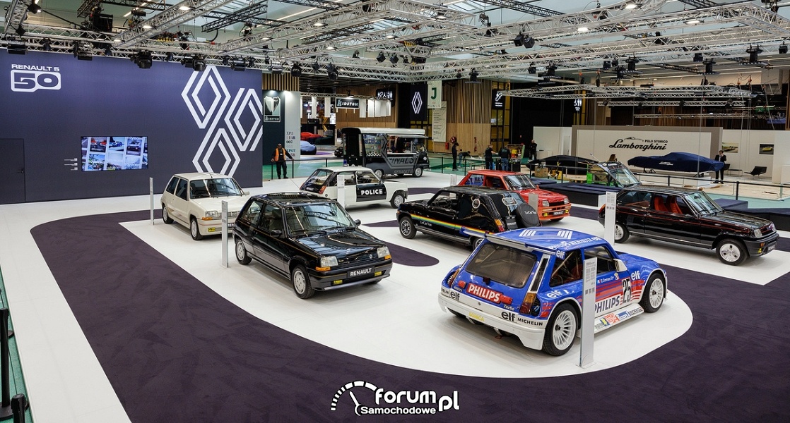 50-lecie modelu Renault 5 na salonie Retromobile, 5
