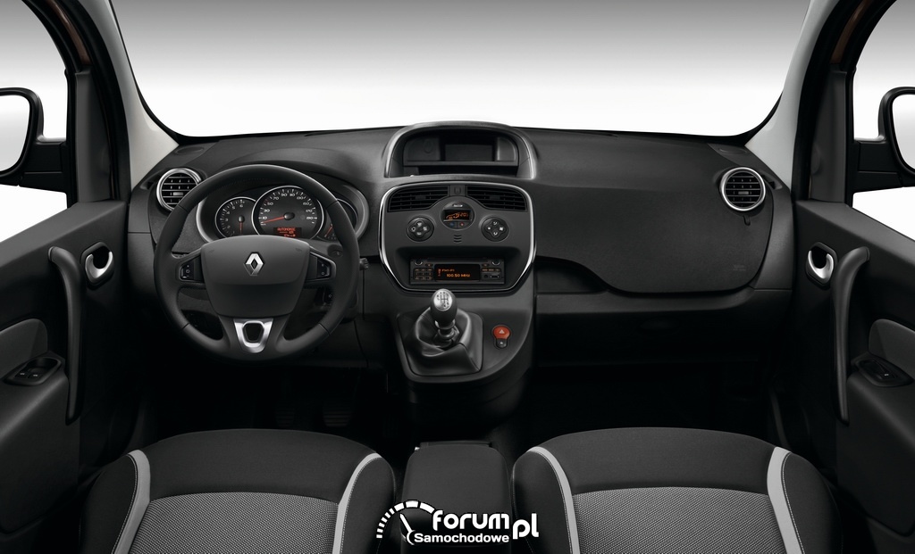 Nowe Renault Kangoo, wnętrze